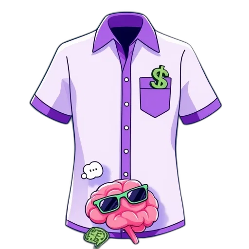 jacket, staff, concept art, vaporwave transparent PNG cut-out
