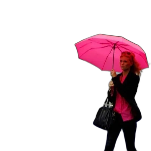 umbrella, jacket, hat, dress transparent PNG cut-out