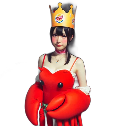crown, hat, animal, creature transparent PNG cut-out