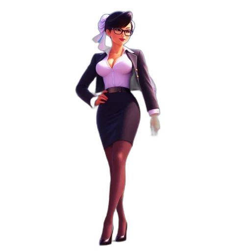dress, staff, concept art, 3d render transparent PNG cut-out