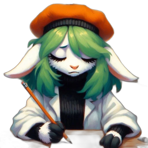 staff, hat, jacket, mask transparent PNG cut-out