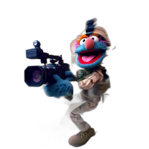 weapon, staff, animal, robot transparent PNG cut-out