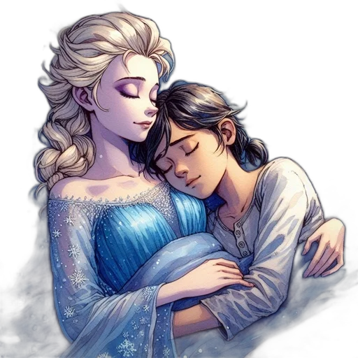 fantasy art, concept art, pixel art, watercolor transparent PNG cut-out