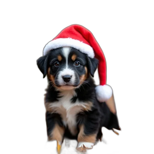 hat, animal, staff, photorealistic transparent PNG cut-out