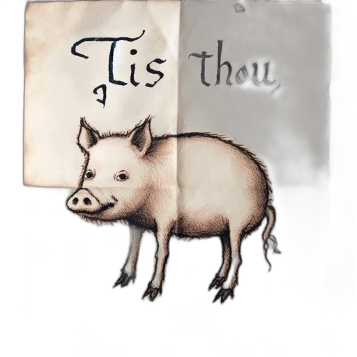 animal, food, creature, concept art transparent PNG cut-out