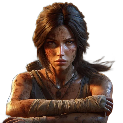face, concept art, photorealistic, fantasy art transparent PNG cut-out