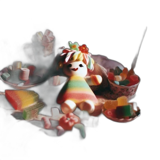 food, 3d render, concept art, photorealistic transparent PNG cut-out