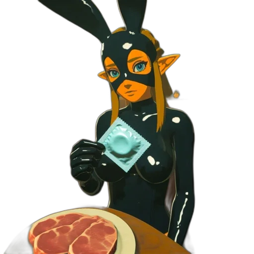 food, mask, animal, dress transparent PNG cut-out