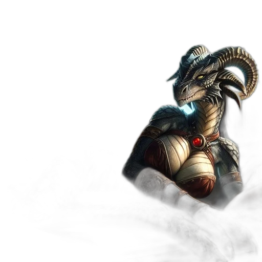 dragon, creature, robot, mask transparent PNG cut-out