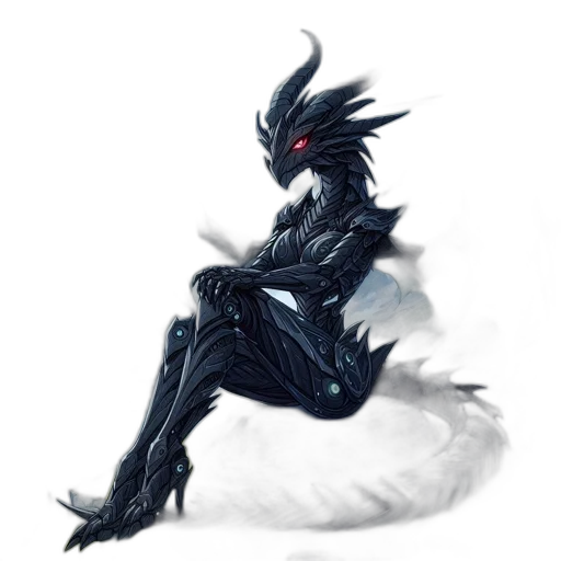 dragon, creature, mask, staff transparent PNG cut-out