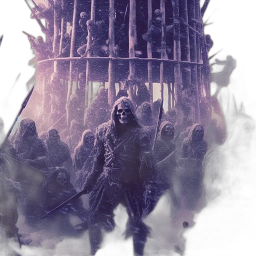 concept art, fantasy art, comic book art, fog transparent PNG cut-out