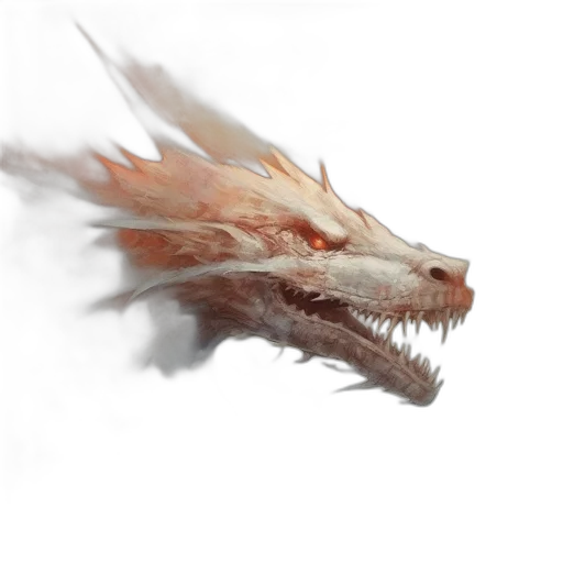dragon, creature, animal, weapon transparent PNG cut-out