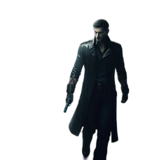 jacket, weapon, sword, staff transparent PNG cut-out