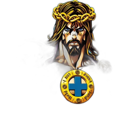 crown, jewelry, staff, pixel art transparent PNG cut-out