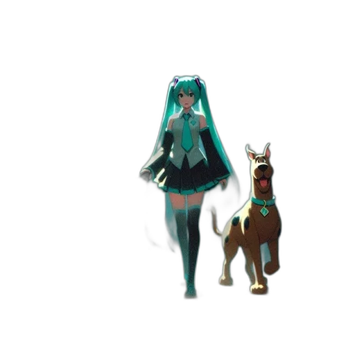 creature, animal, staff, pixel art transparent PNG cut-out