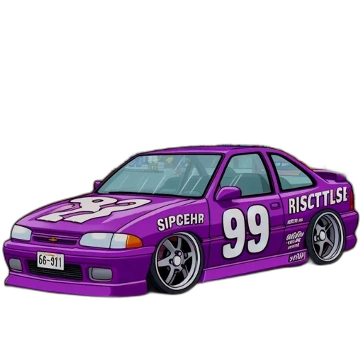 car, weapon, 3d render, photorealistic transparent PNG cut-out