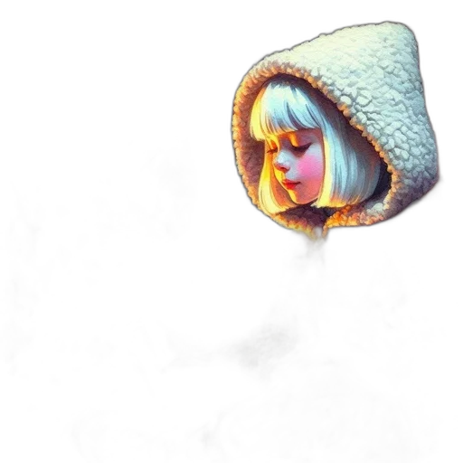 hat, face, jacket, mask transparent PNG cut-out