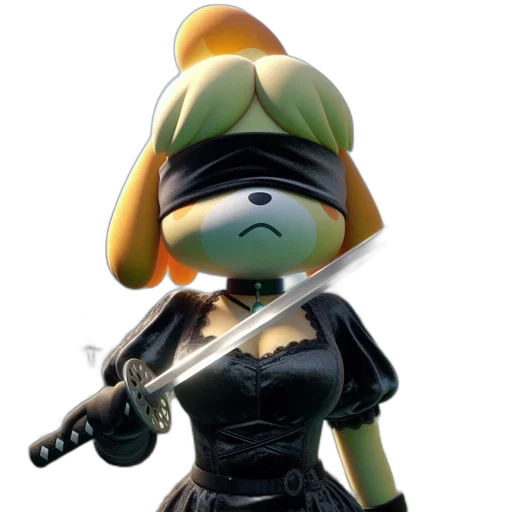 staff, weapon, concept art, 3d render transparent PNG cut-out