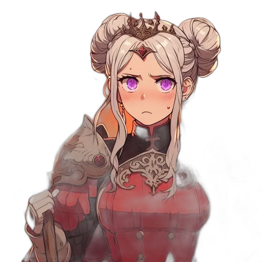 crown, weapon, face, staff transparent PNG cut-out