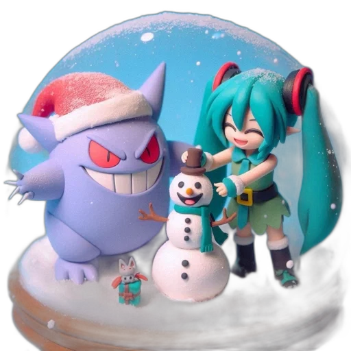 3d render, concept art, snow, transparent transparent PNG cut-out