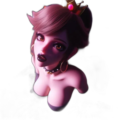 crown, staff, mask, face transparent PNG cut-out