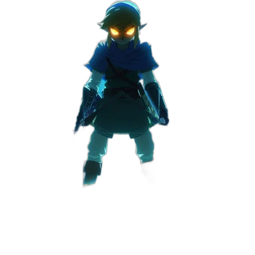 robot, mask, staff, weapon transparent PNG cut-out
