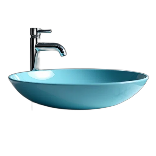 3d render, photorealistic, blue, modern transparent PNG cut-out