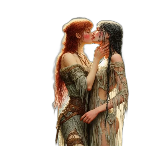 fantasy art, concept art, photorealistic, comic book art transparent PNG cut-out