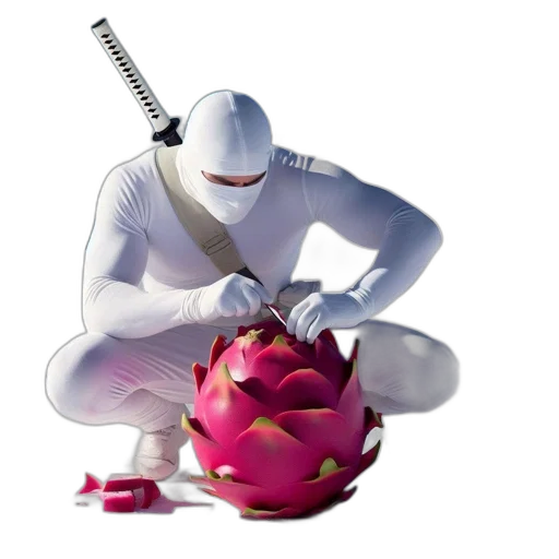 robot, mask, staff, weapon transparent PNG cut-out
