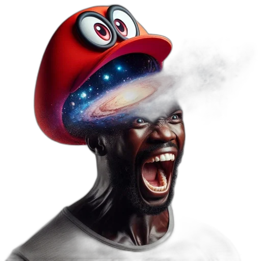 hat, face, mask, creature transparent PNG cut-out