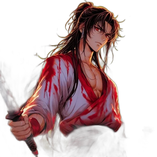 sword, staff, weapon, anime transparent PNG cut-out