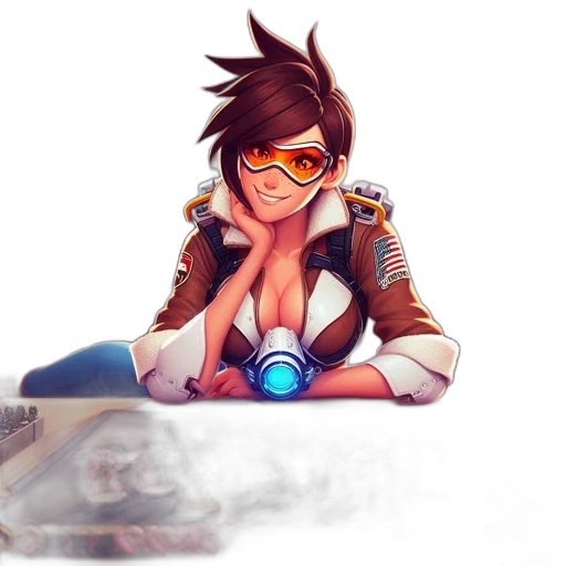 jacket, weapon, robot, staff transparent PNG cut-out