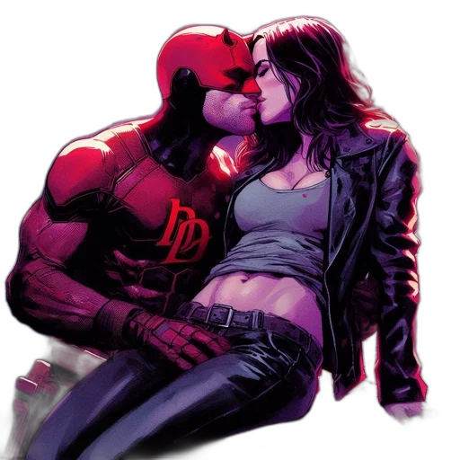 jacket, comic book art, concept art, cyberpunk transparent PNG cut-out