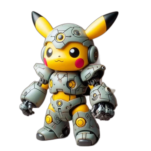 robot, weapon, 3d render, concept art transparent PNG cut-out