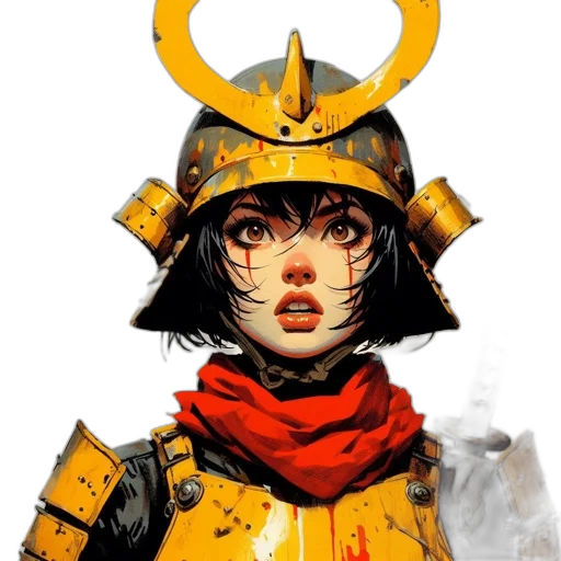 weapon, face, staff, mask transparent PNG cut-out