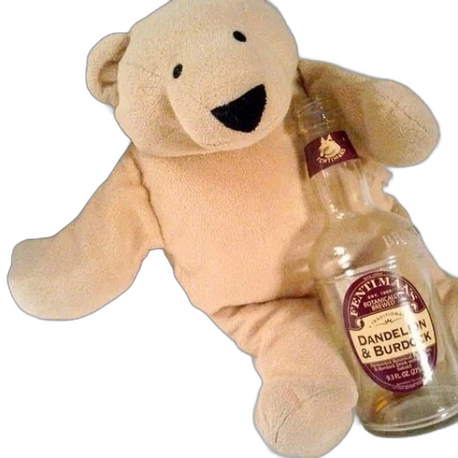 bottle, staff, animal, jacket transparent PNG cut-out