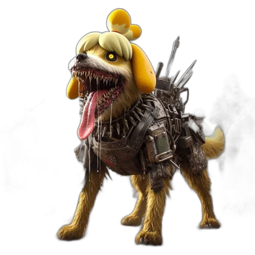 creature, animal, staff, dragon transparent PNG cut-out