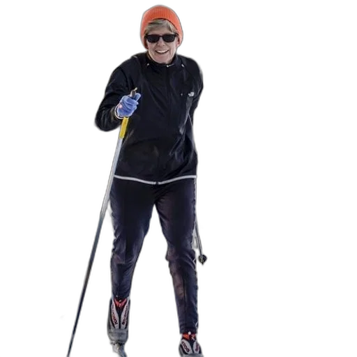staff, woman, black, jacket transparent PNG cut-out