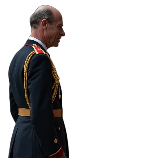 crown, staff, jacket, dress transparent PNG cut-out