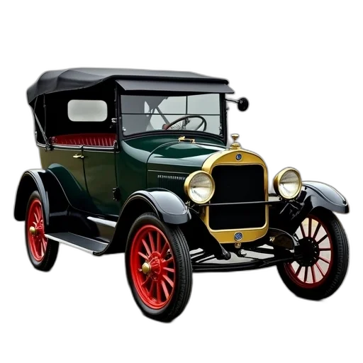 car, photorealistic, 3d render, 1926 transparent PNG cut-out