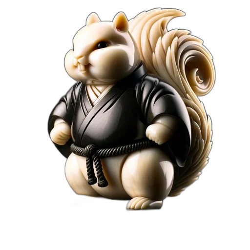 dragon, animal, staff, 3d render transparent PNG cut-out