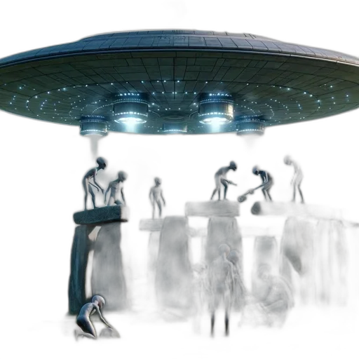 concept art, 3d render, outer space, underwater transparent PNG cut-out