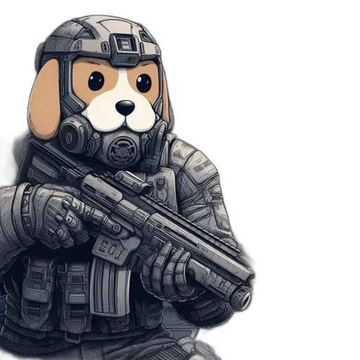 animal, weapon, concept art, pixel art transparent PNG cut-out