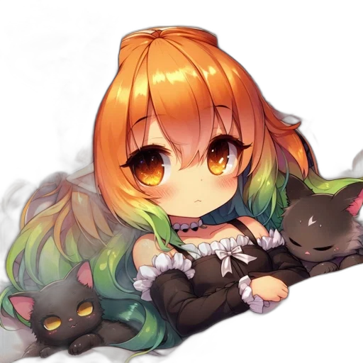 dragon, creature, staff, animal transparent PNG cut-out