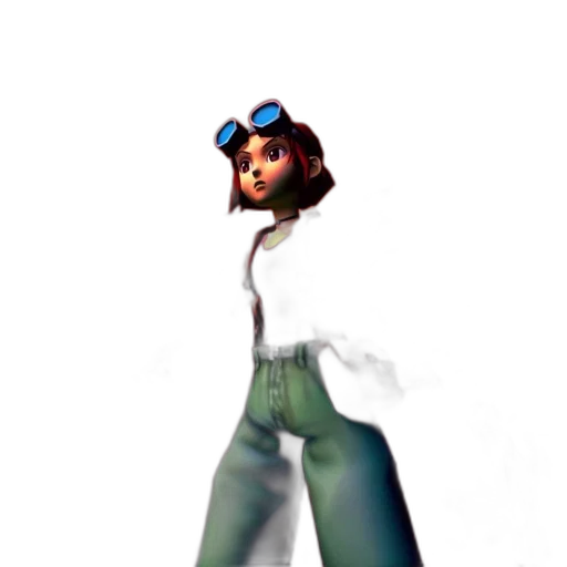 staff, robot, concept art, 3d render transparent PNG cut-out