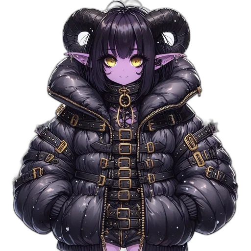 jacket, animal, creature, cyberpunk transparent PNG cut-out