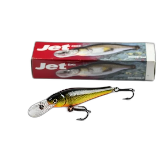 small, shiny, fish-shaped, lure transparent PNG cut-out