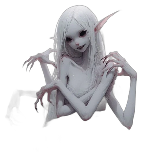 creature, mask, face, staff transparent PNG cut-out