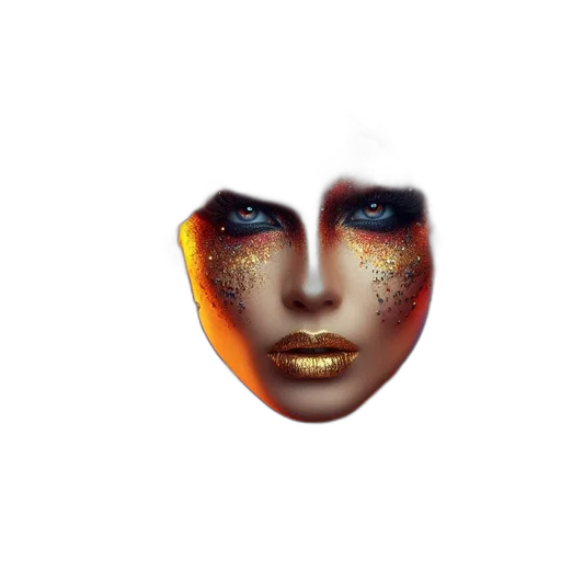 mask, face, jewelry, crown transparent PNG cut-out