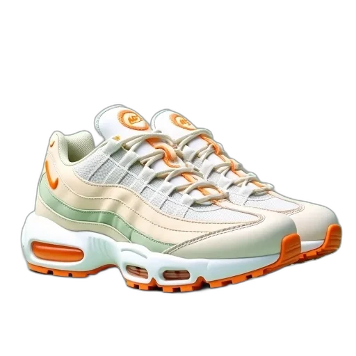 shoes, vaporwave, 3d render, pastel transparent PNG cut-out